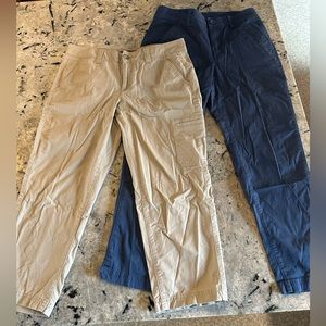 2 Pair Eddie Bauer Pants